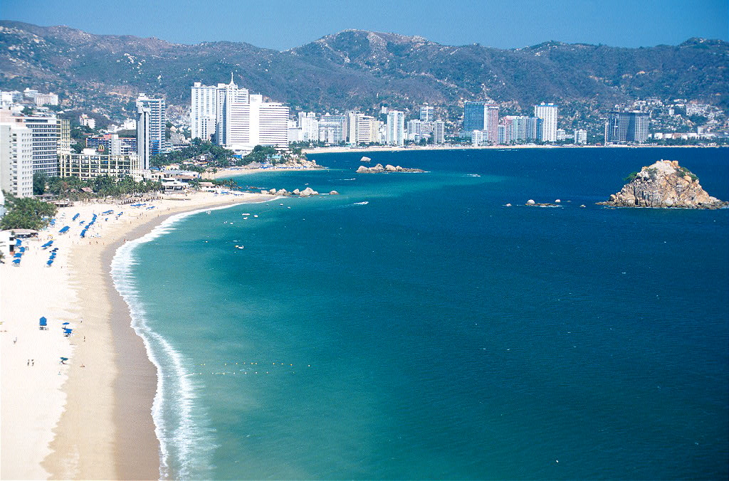 Panoramic View of the Bay of Acapulco